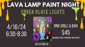 Black Light Paint Night at RNR Grill and Bar