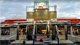 Cars and Coffee at the Spinning Wheel Diner