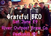 Outdoors @ The River Outpost Brewing Co. Peekskill N.Y. Sat. June 29 at 8PM FREE all age show