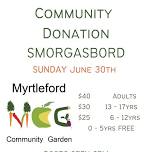 Community Donation Smorgasbord