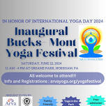 Bucks Mont Yoga Festival