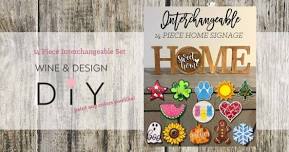 DIY | 14 Piece Interchangeable HOME