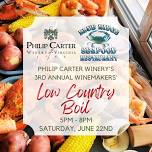 Philip Carter Winery's 3rd Annual Low Country Boil