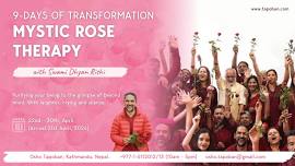 9-Day Osho Mystic Rose Therapy (April 2024)