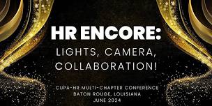 CUPA-HR Multi-Chapter Conference in Baton Rouge, LA