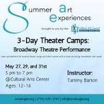 Children’s Broadway Theatre Performance – 3 Day Camp