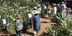 Pop-Up Oil Painting Experience at Long Barn's Lavender Garden