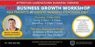 Free Business Growth Workshop - Queenstown (local time)