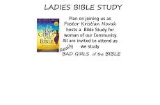 Ladies Bible Study