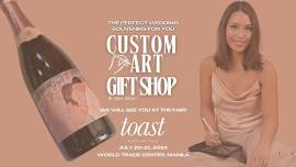 Custom Art Gift Shop by Inha @ the Toast Wedding Fair ✨