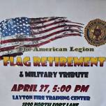 Flag Retirement & Military Tribute