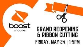 Boost Mobile Grand Reopening & Ribbon Cutting