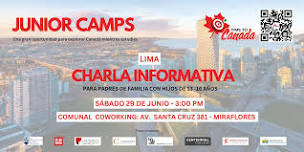 EVENTO JUNIOR CAMPS - Vaciones útiles para estudiantes