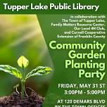 Community Garden Planting Party