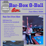 Shooters' Bar-Box 8-Ball Tournament (6/22/24)