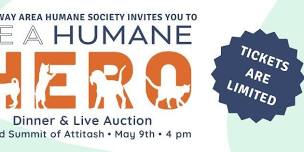 Be a Humane Hero Dinner and Auction