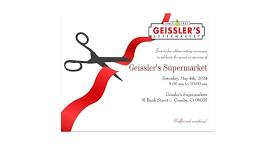 Grand Re-Opening of Granby Geissler's