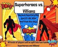 Superheroes vs. Villains UpDog Challenge