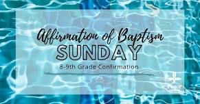 Affirmation of Baptism – 2024