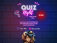 Quiz Night: Harry Potter Special