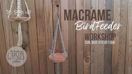 Bird Feeder Macrame Workshop