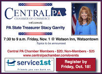 Legislative Event: PA Treasurer Stacy Garrity