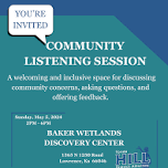 Community Listening Session