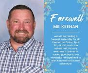 Mr Keenan's Farewell