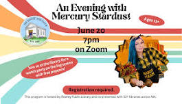 An Evening with Mercury Stardust — Becket Athenaeum: Becket & Washington Community Library