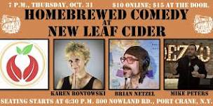 Homebrewed Comedy at New Leaf Cider Co.