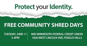 Fergus Falls Community Shred Day