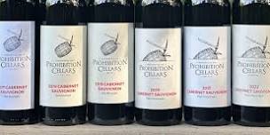 Red Mountain cabernet sauvignon vertical — Prohibition Cellars