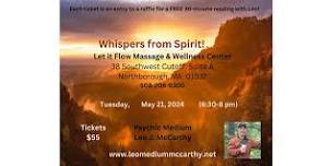 Whispers from Spirit!!