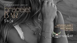 Everjewl Fine Permanent Jewelry Bracelet Bar Pop Up @ Olive Rose Boutique