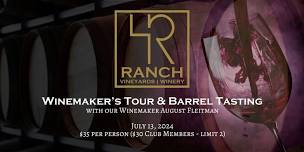 Winery Tour & Barrel Tasting