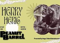 Live Music: Henry Herig at The Peanut Barrel