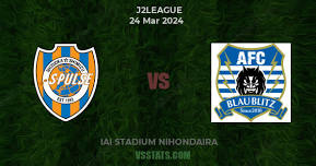 Shimizu S-Pulse vs Blaublitz Akita