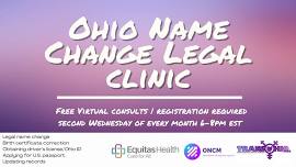 (Virtual) Ohio Name Change Legal Clinic