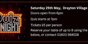 Drayton Players Quiz Night