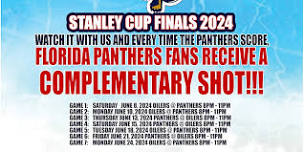 Game 5 of Panthers Hockey Finals - Watch Party for Stanley Cup