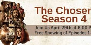 LCC Free Showing: The Chosen Season 4: Episodes 1 & 2!