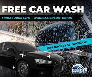 FREE Car Wash • H2Flo Washing @ Wanigas Credit Union