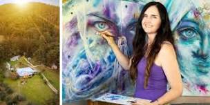 Visionary Art Exhibition at Yulo Kopa Retreat Centre in Hastings Valley