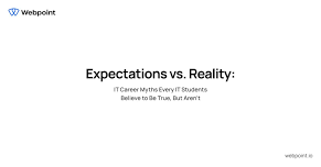 Expectations vs Reality: IT Career Myths Every Students Believe To Be True, But Aren't