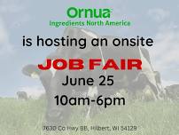 Hilbert Ornua Onsite Job Fair 