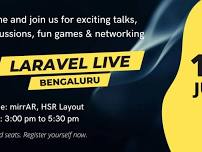 Laravel Live Bangalore June 2024 Meetup