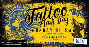 Tattoo Flash Day & Sausage Sizzle Fundraiser