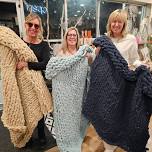 CLOSED June 22nd - Brookfield Chunky Knit Blanket Workshop