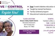 Live in Control Diabetes Education Class