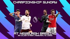 EPL Championship Sunday in the Taproom!